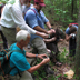 Photographing a Cauliflower Mushroom